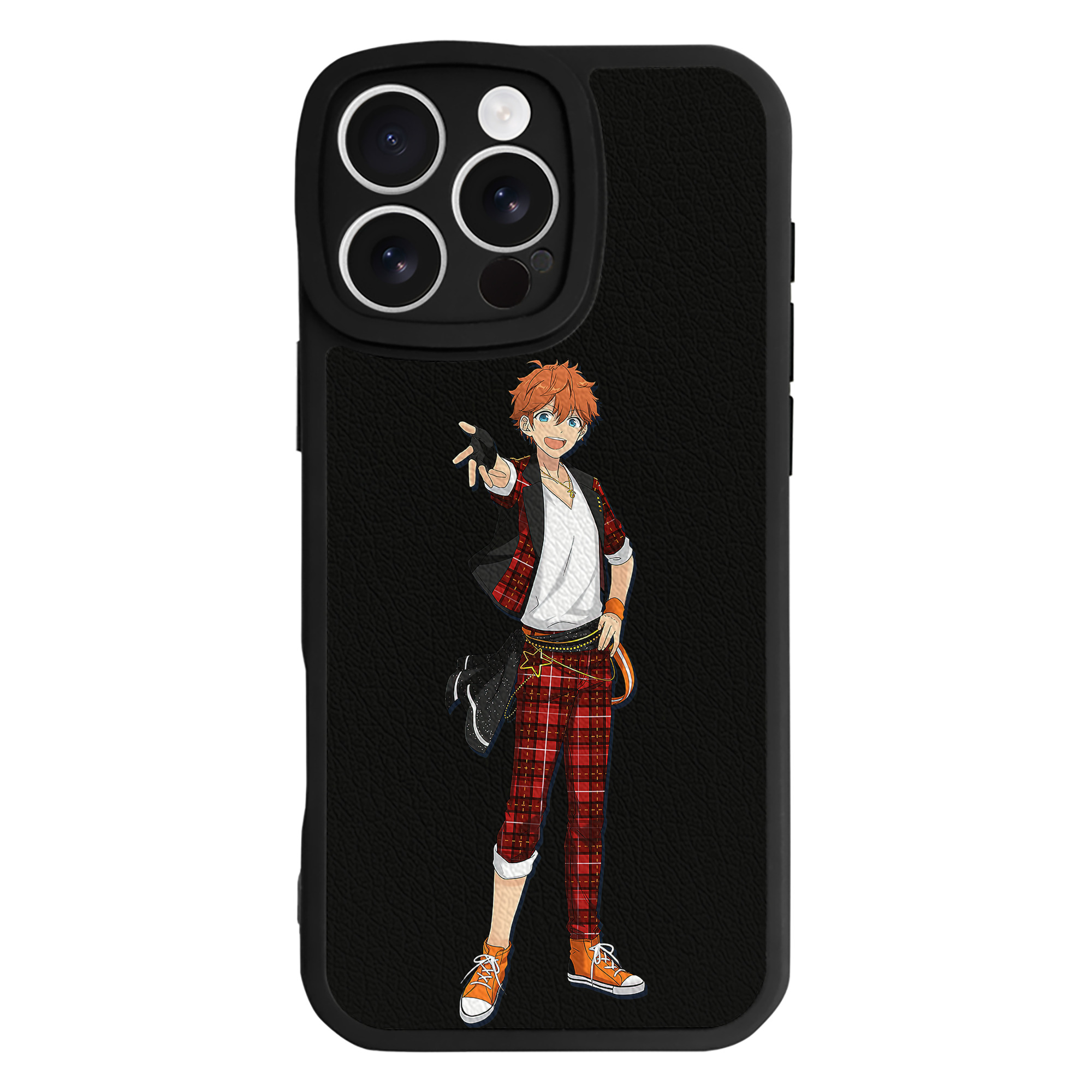 （画像用） あんさんぶるスターズ! Ensemble Stars 【iPhone 16シリーズ対応】シリコンスマホケース（レザー調） 材質：シリコン